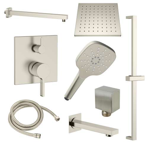 Shower and tub fixtures