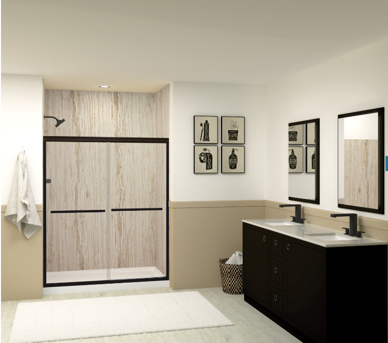 An image of a bathroom remodel for seniors