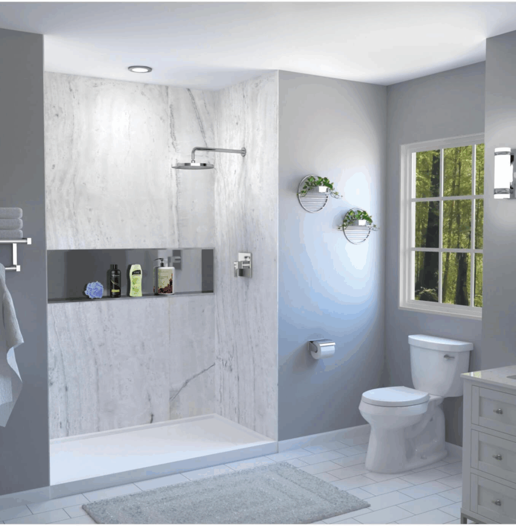 A customized bathroom remodeling project