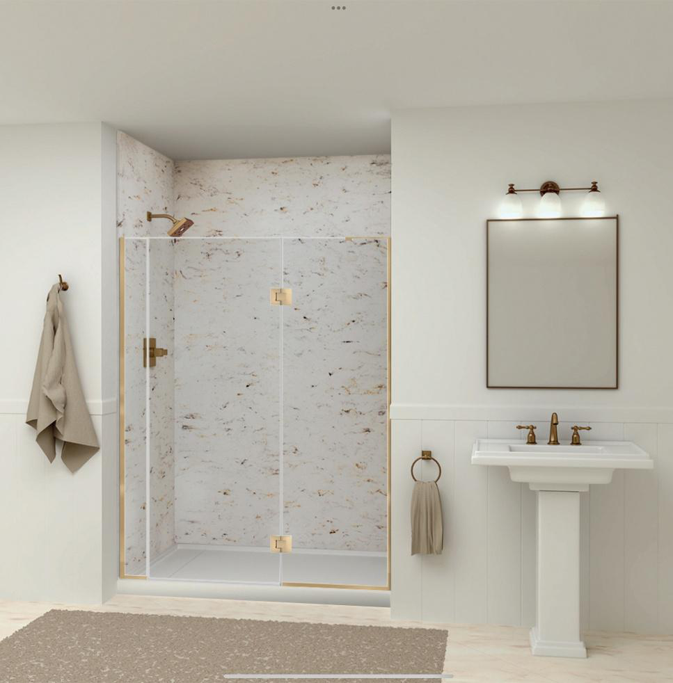 A modern bathroom renovation